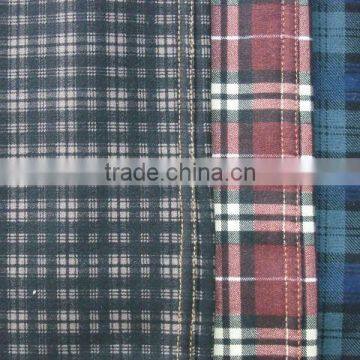 420gsm 60% Cotton 20%acrylic 13%viscose 7%spandex Print Trellis Knit Fabric
