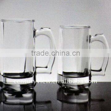 300 450ml clear glass beer mug