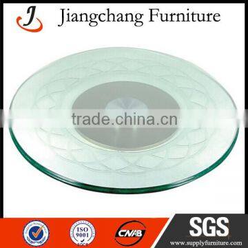 Eco-Friendly Tempered Glass Rotating Lazy Susan JC-ZP40