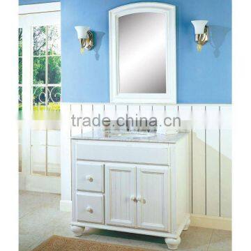 Traditional Solid Wood Bathroom Cabinet(mb-227)