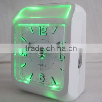 Night touch Light LED Quartz Alarm clocks for eldly