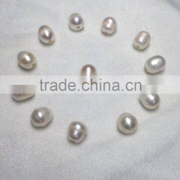 Freshwater pearl 2.5mm hole rice shape