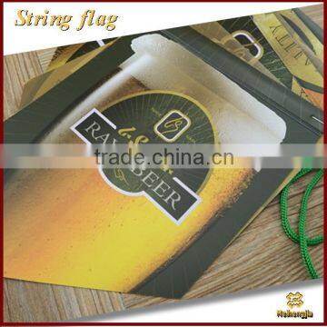 New style high quality indoor hanging flags