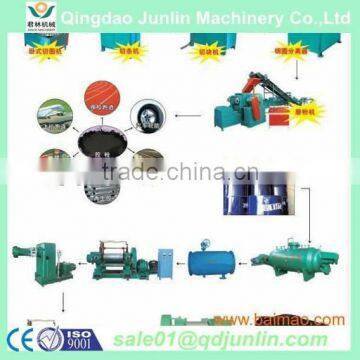 Semi-auto Rubber Powder Production Line/Waste Tyre Rcycling Plant