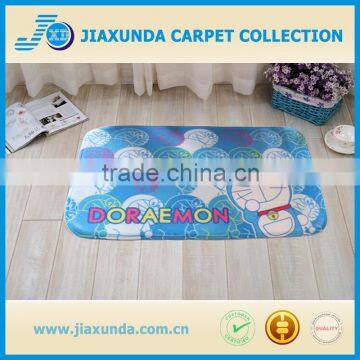 Coral Velvet Printed Mats With Anti-slip Backing