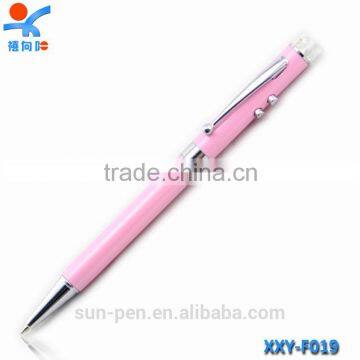 mult-functional LED laser ball pen for promotion