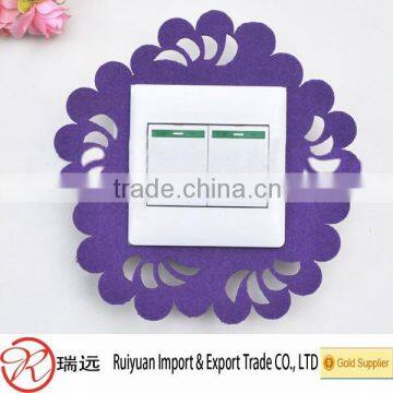 Alibaba Wholesale High Quality Laser-cutting Felt Switch Sticker