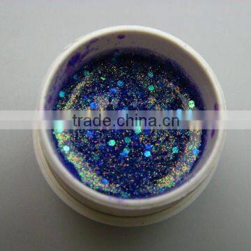 15ML Paillette Glitter Color Nail Art Soak off UV Gel -HN722