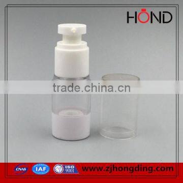 2016 Best Quality Wholesale Hot Stamping White/silver/black pp Airless 30ml Spray Bottle photo-2