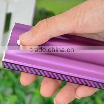 Purple oem color xiaomi power bank with high capacity power bank 50000mah