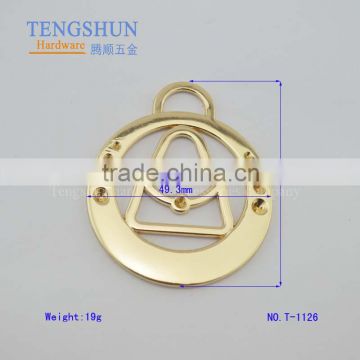 fasional zinc alloy decorative label for purse new style metel accessories for bags                        
                                                Quality Choice