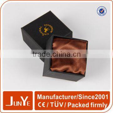 Light and Practical Square Paper Satin Jewelry Box photo-5