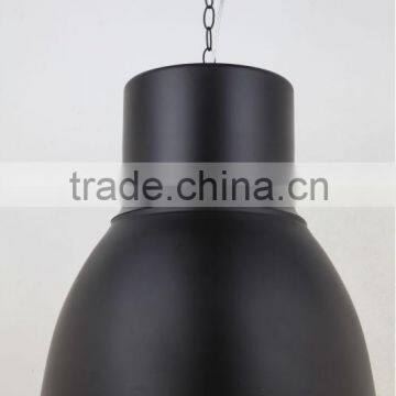 China Supplier New Product Vintage Loft Black/Anti-black Metal Shade Pendant Lighting