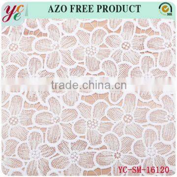New Fashion Comfortable Patterns Fancy Embroidery Fabric Lace Chamical Embroidery photo-2