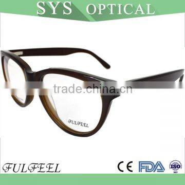 Lady Simple Style Best Quality Cat Shape Acetate Eyeglasses Frame 2015 photo-4