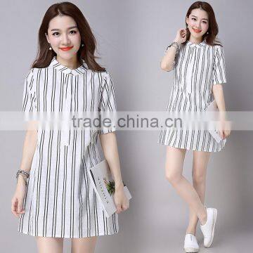 JPSKIRT1605979 Latest Fashion Ladies Casual Stripes Design Dress