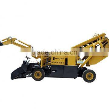 FRCX series mobile magnetic mineral separator for placer