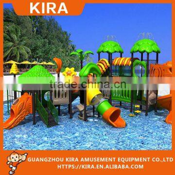 KIRA Kids Outdoor Plastic Playground Slide Equipment