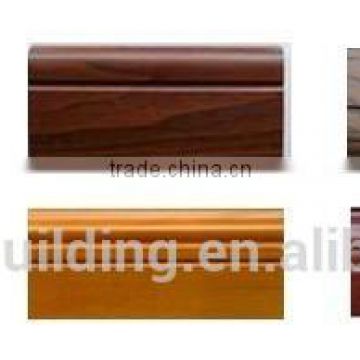 Hot selling wooden skirting board for home decoration/stair nosing