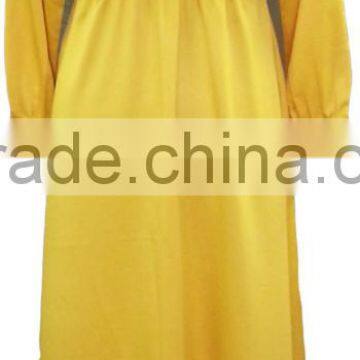 Elegant Satin Abaya With Cuff Sleeve photo-2