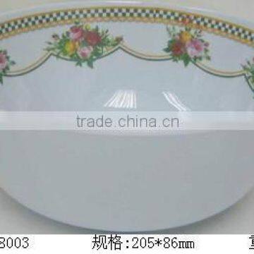 Melamine nice design plastic houeshold rice bowl