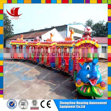 More than 10 years experience in modern amusement electric rides elephant track train