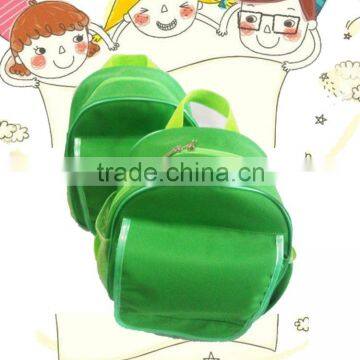 Vibrant Green Colour Personalized School Bags for Kids