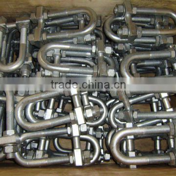 U-bolt adjustable shackle