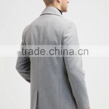 2016 OEM Design High Quality Men Custom Made Wool Coat photo-5
