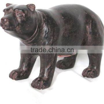 Resin black bear statues animal statues