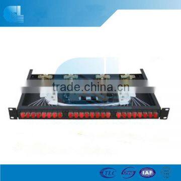 24 Port ST/SC/LC Fiber Optic Patch Panel