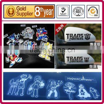 custom car Sticker ,Family sticker, transformers car sticker wholesale