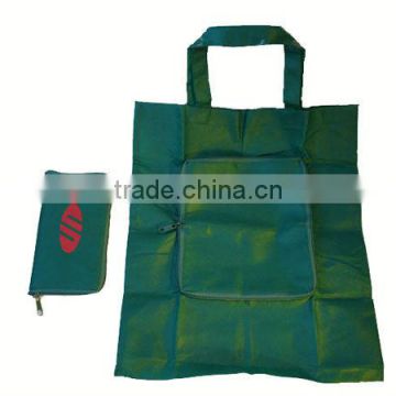 foldable tote bag with zipper closure