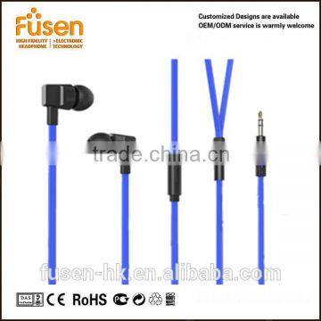 china wholesale promotional earpiece earbud with plastic mic