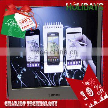 2014 new advertisement,ChariotTech christmas toy lcd screen transparent , give you best experience