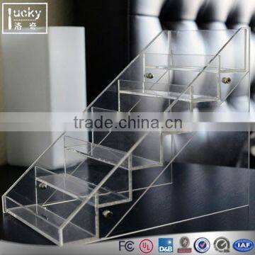 Nail Polish Riser, Nail Polish Holder Acrylic 6 Step Counter Display photo-2