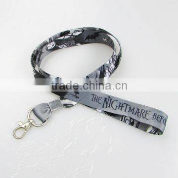 shenzhen factory Promotional Polyeste heat transfer printing lanyard with personalized logo