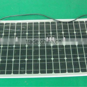 20W Semi-flexible solar panel