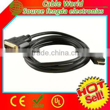 Factory direct sales of New premium scart to dvi converter cable