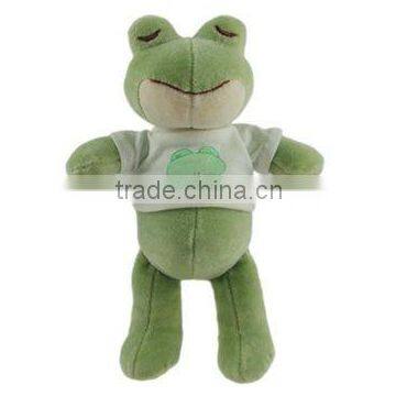 7" soft and cute Plush Ben Petite Frog baby toys cheap