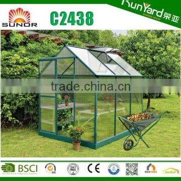 Aluminium Polycabonate Greenhouse