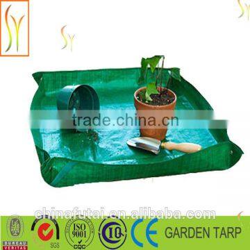 green pe pop-up garden plastic bag