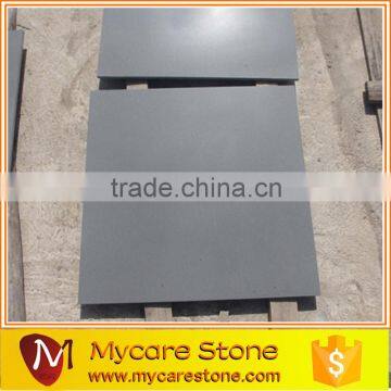 honed surface andesite basalt stone floor tile 24''x24''