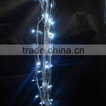 LED Battery Operated Silver Color Willow Lighted Branches