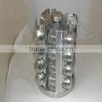 stainless steel spice jar sets