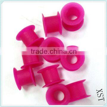 silicone ear tunnel plugs body jewelry