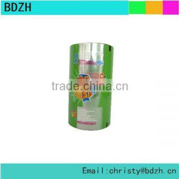Multilayer Lamianted Food Packaging Film With Gravure Vivid Printing Customized Shapes and Sizes Accepted