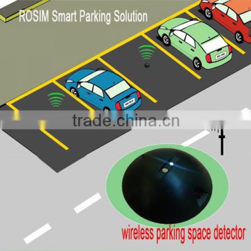 Hot sale wireless parking lot sensor detector for free parking space guidance system