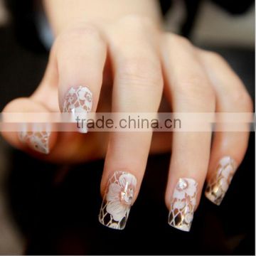 DIY Nail Art Design Tips / natural false nail / 3D false nail