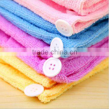 Super Absorbent Microfiber Hair Dry Towel Thickened Shower Cap Hair Turban Quick Dry Hat Cap photo-3